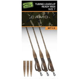 FOX Edges Camo Tubing Lead Clip Ready Rig