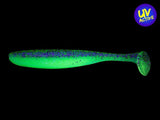 KEITECH Easy Shiner 3.5" 8,5cm Purple Chartreuse (BA-Edition)