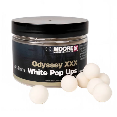 CC MOORE Odyssey XXX White Pop Ups 14mm 45 Stück