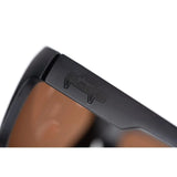 FOX RAGE Polarized Wrap Matt Black Frame Brown Lens Sunglasses