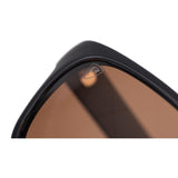 FOX RAGE Polarized Wrap Matt Black Frame Brown Lens Sunglasses