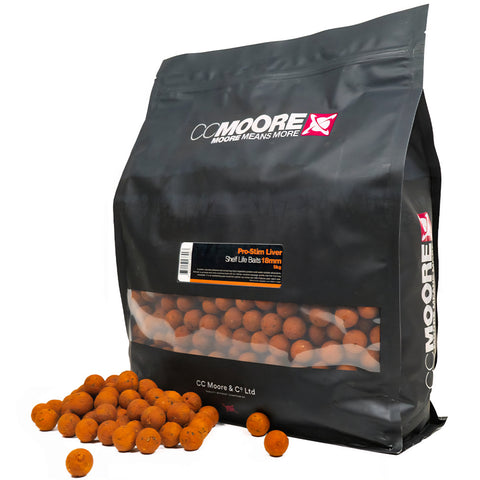 CC MOORE Pro Stim Liver Boilie 18mm 5kg (Shelf Life)