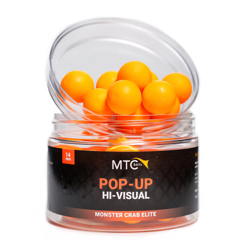 MTC BAITS Pop Up Hi-Visual 14mm Monster Crab Elite