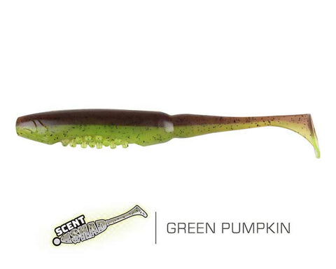 FOX RAGE Scent Shad 11cm Green Pumpkin