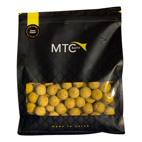 MTC BAITS Sweet Scopex Boilie 20mm 1kg (Shelf Life)