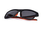 FOX Collection Black & Orange Shades Grey Lens
