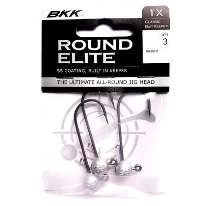 BKK Round Elite-Classic Baitkeeper Jighead 3/0