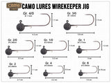CAMO LURES Wirekeeper Jigs