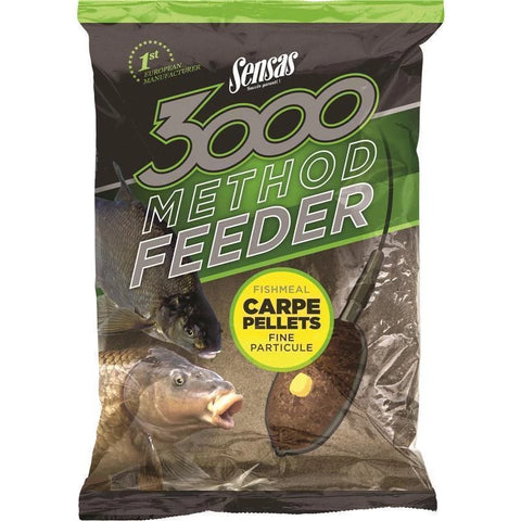 SENSAS 3000 Method Feeder Carpe Pellets 1kg