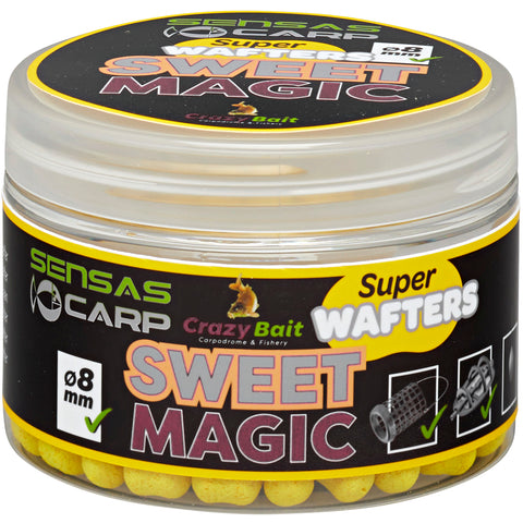 SENSAS Super Wafters 8mm Sweet Magic 80g