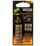 FOX Edges Drop Off Heli Buffer Beads Trans Khaki