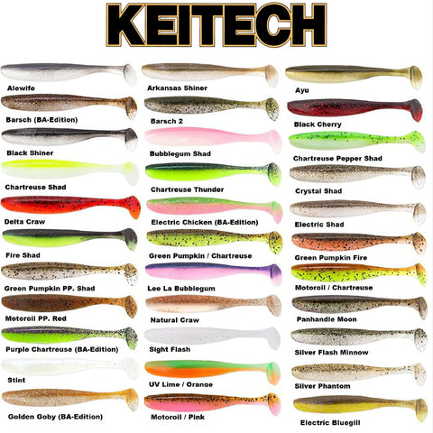 KEITECH Easy Shiner 3.0" 7.6cm verschiedene Farben