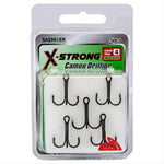 SÄNGER X-Strong Camou Drilling Treble Hooks
