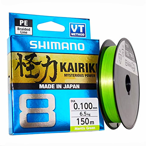 SHIMANO Kairiki 8 Mantis Green (Meterware)