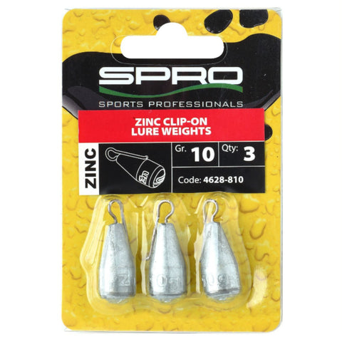 SPRO Zinc Clip-on Lure Weights