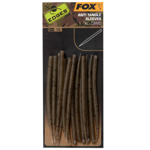 FOX Edges Anti Tangle Sleeves XL Camo
