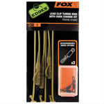 FOX Edges Lead Clip Tubing Rigs with Kwik Change Kit