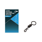 NASH Tackle Quick Change Helicopter Swivel Size 8