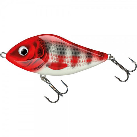 SALMO Slider 5cm Holo Red Head Striper