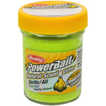 PowerBait Natural Scent Glitter Garlic Chatreuse Forellenteig schwimmend