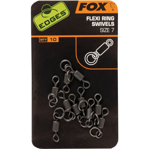 FOX Edges Flexi Ring Swivels Size 7