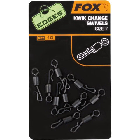 FOX Edges Kwik Change Swivels Size 7