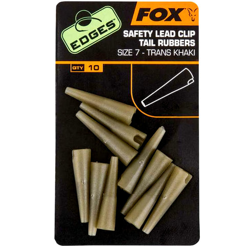 FOX Edges Safety Lead Clip Tail Rubbers