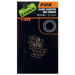 FOX Edges Kuro Coated Rig Rings 3.7mm